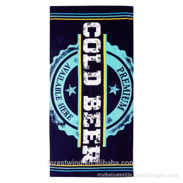 Promotional/Wholesaler Custom Cotton Beach Towel Cotton